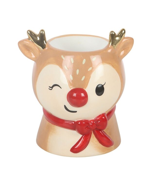 Geurbrander Keramiek Ruby The Reindeer Wax Burner