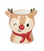 Geurbrander Keramiek Ruby The Reindeer Wax Burner