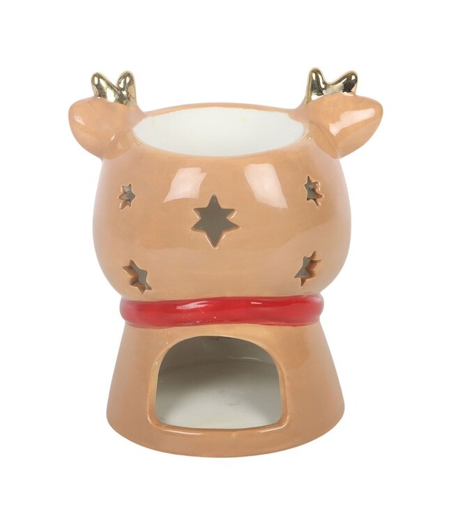 Geurbrander Keramiek Ruby The Reindeer Wax Burner
