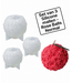 Siliconen kaarsenmal Voordeelset - Rose Balls Normal (3 mallen) - Zelf kaarsen maken