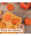 Siliconenmal voor Waxmelts – Pompoenen, 6 vormen - Zelf waxmelts maken