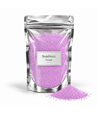 Sandwax Purple – Kaarsenzand 500 gram inclusief 10 lontjes