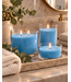 Sandwax Blue 500 gram – Natuurlijk Kaarsenzand voor Zelf Kaarsen Maken inclusief 10 Lontjes van 100 mm
