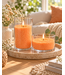 Sandwax Orange 500 gram – Natuurlijk Kaarsenzand voor Zelf Kaarsen Maken inclusief 10 Lontjes van 100 mm