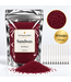 Sandwax Bordeaux 500 gram – Natuurlijk Kaarsenzand voor Zelf Kaarsen Maken inclusief 10 Lontjes van 100 mm