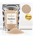Sandwax Beige 500 gram – Natuurlijk Kaarsenzand voor Zelf Kaarsen Maken inclusief 10 Lontjes van 100 mm