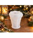 Siliconen kaarsenmal Christmas Tree With Star 100x80 mm