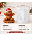 Siliconenmal Gingerbreadman 3D – Peperkoekmannetje met Kerstmuts