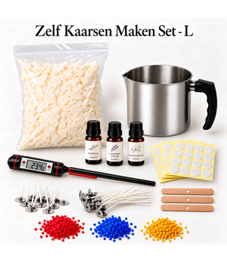 Zelf Kaarsen Maken Set - L