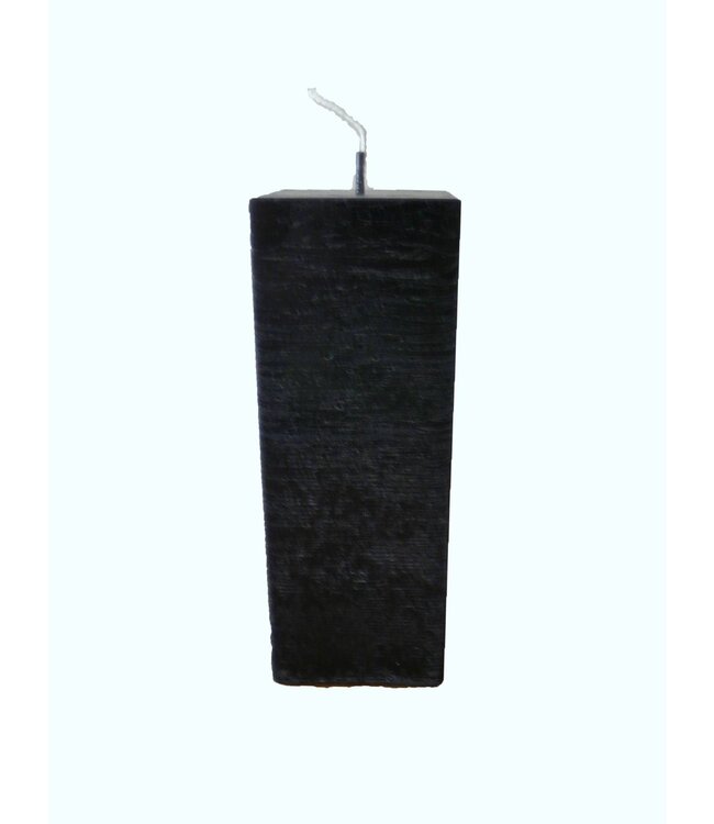 Zwarte vierkante kaars van hoge kwaliteit