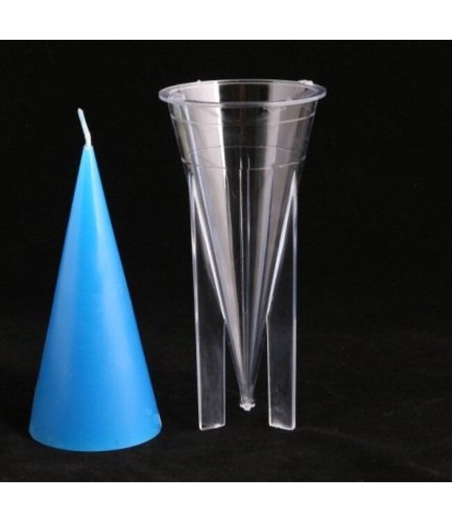 Kaarsenmal Kegel Ø 65 x 140 mm - Kaarsen maken