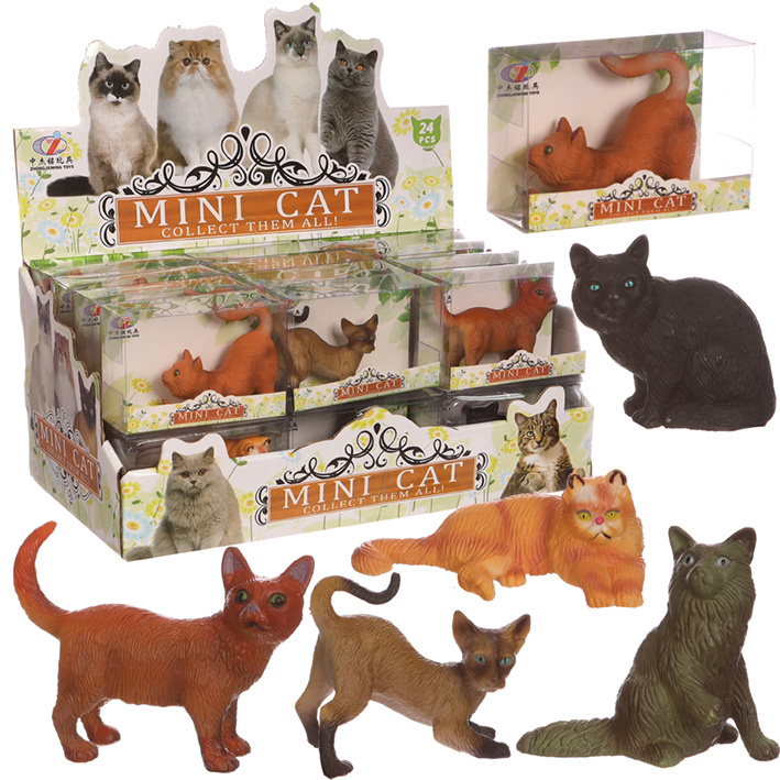 Katten figuurtje 24st.
