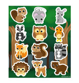 Stickers Woodland dieren van het bos 120st.
