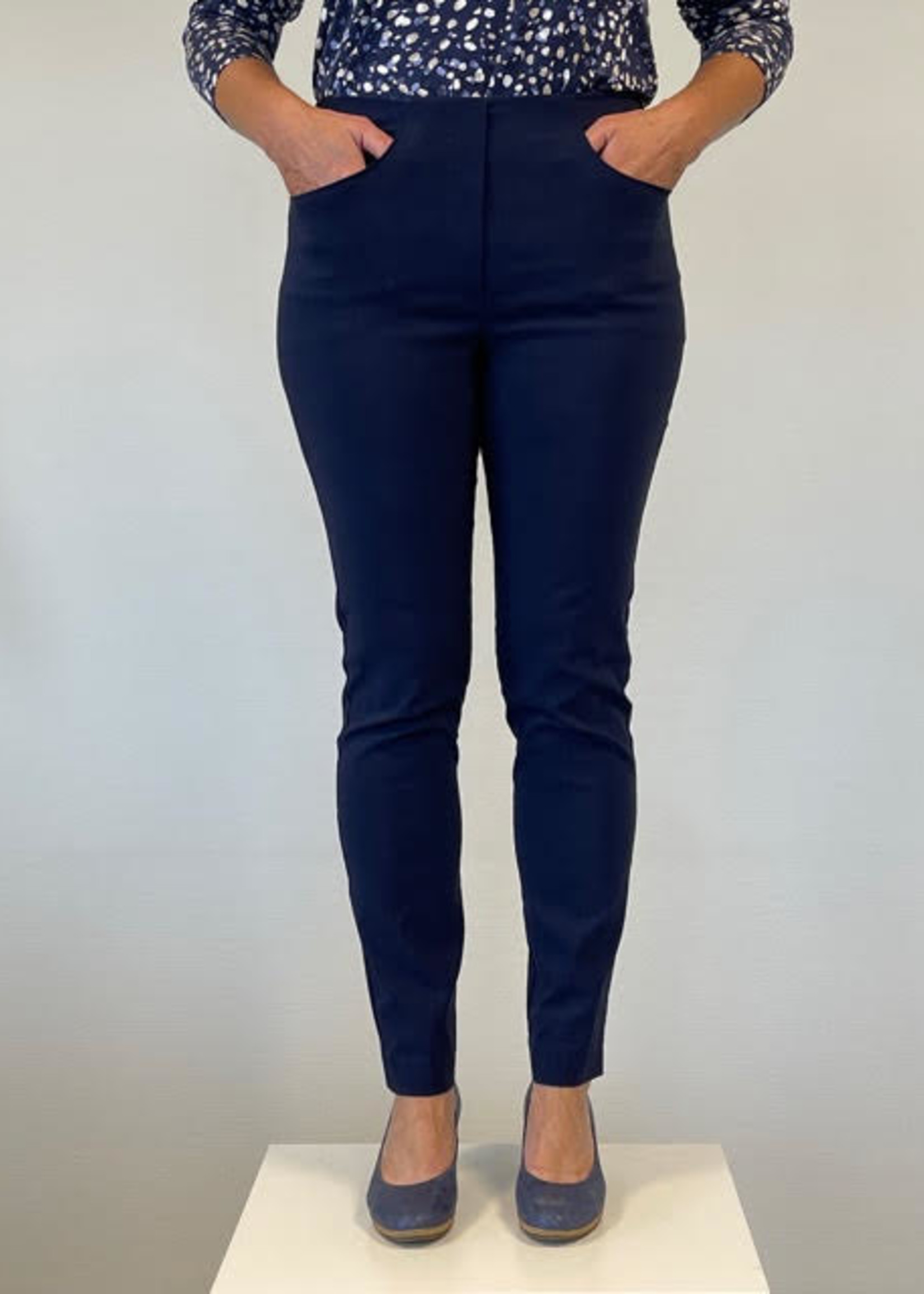 Flared high waist stretch jeans met gouden knopen - stone used denim - Muts  Fashion