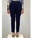 stretch broek dames travel- stof met elastische tailleband - Alica