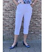 Dames stretch broek 7/8 met knopen en elastische taille voor senioren - CherryBerry