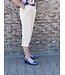 comfort spijkerbroek dames 7/8 met elastische tailleband - NewFashion