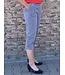 comfort spijkerbroek dames 7/8 met elastische tailleband - NewFashion