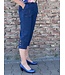 comfort spijkerbroek dames 7/8 met elastische tailleband - NewFashion