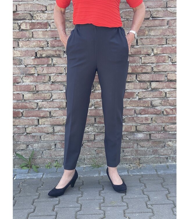 winter pantalon power- stretch wooltouch met elastische band - Alica
