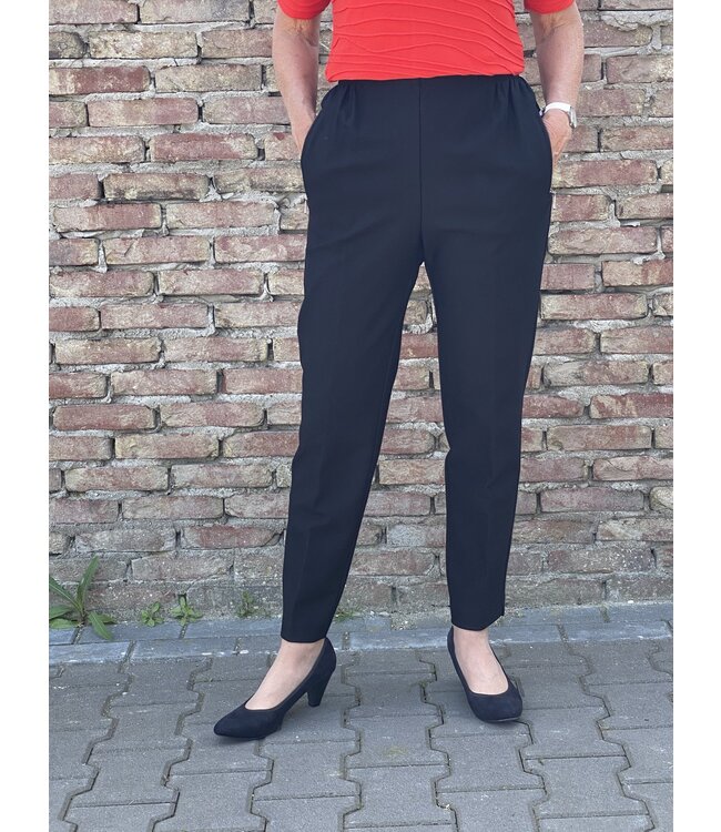 winter pantalon power- stretch wooltouch met elastische band - Alica