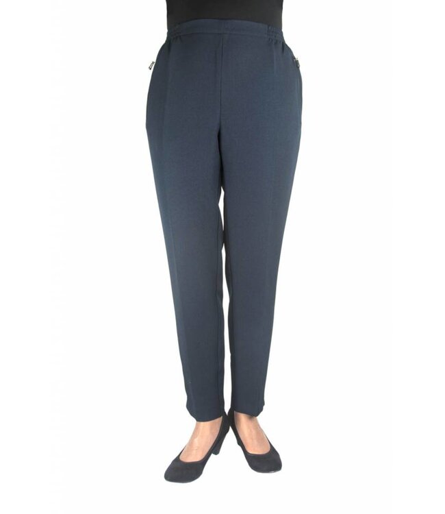 pantalon klassiek met elastische tailleband (gevoerd) - Alica