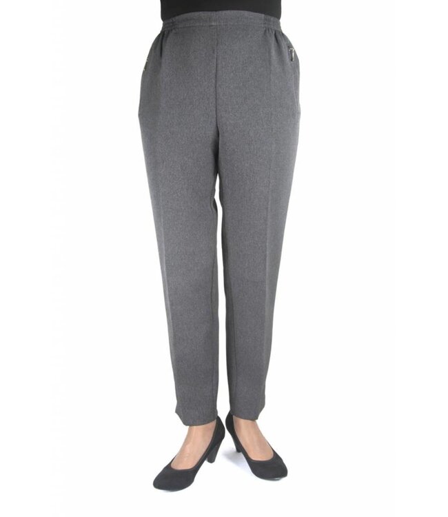 pantalon klassiek met elastische tailleband (gevoerd) - Alica
