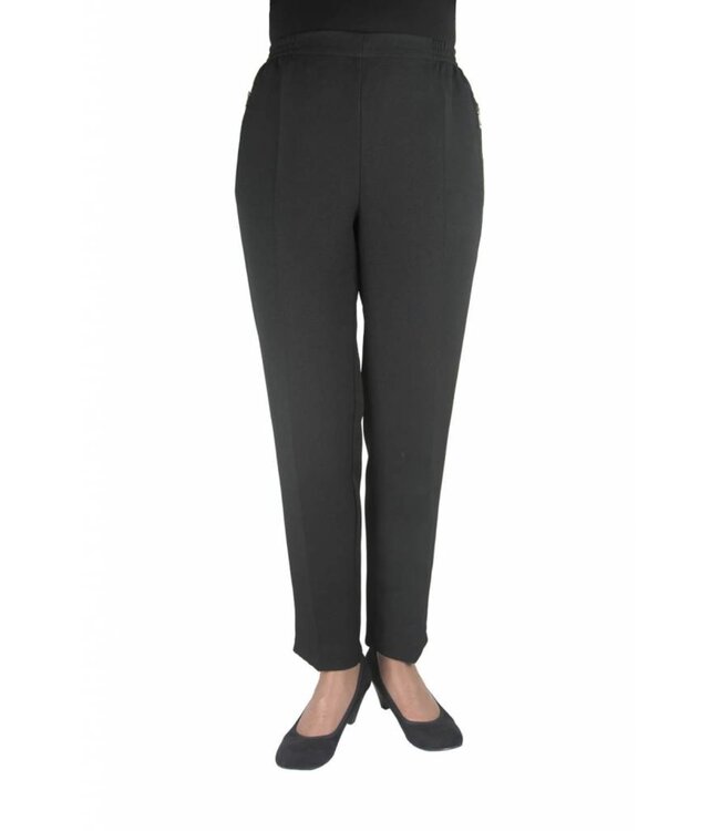 pantalon klassiek met elastische tailleband (gevoerd) - Alica