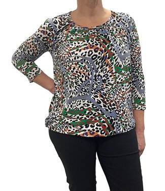 blouson 3/4 mouw  panther groen