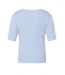 pullover zigzag v-hals k/m blue