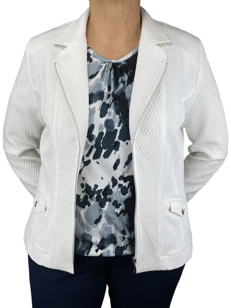 Tence blazer vestje Kiwi offwhite