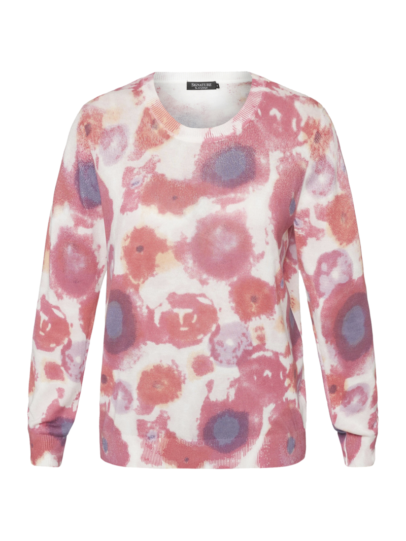 Signature pullover Poppy pink