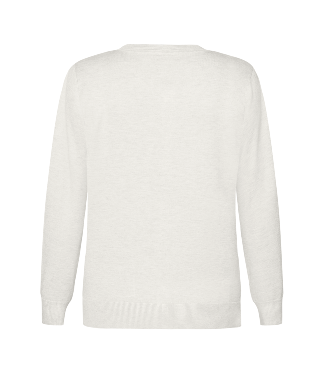 dames vest met knopen offwhite Brandtex