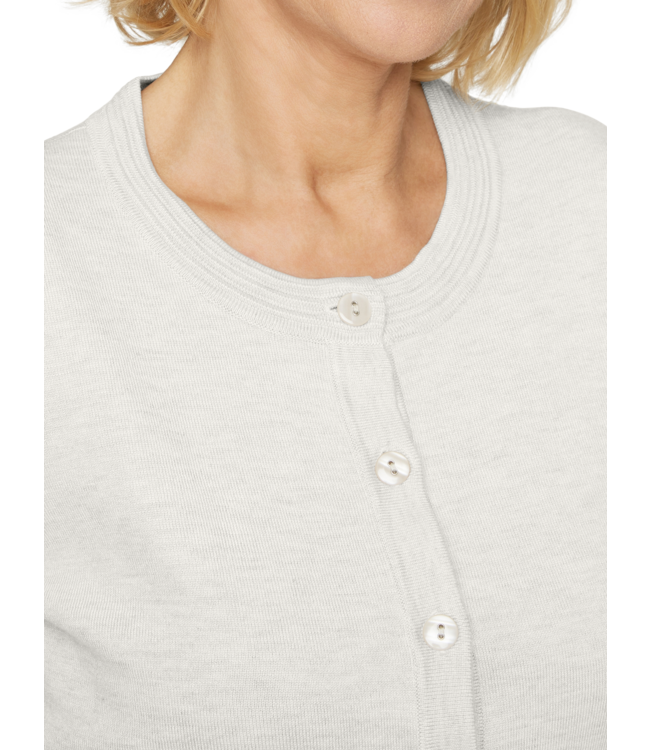 dames vest met knopen offwhite Brandtex