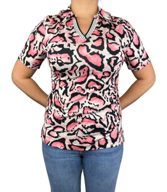polo tigre pink