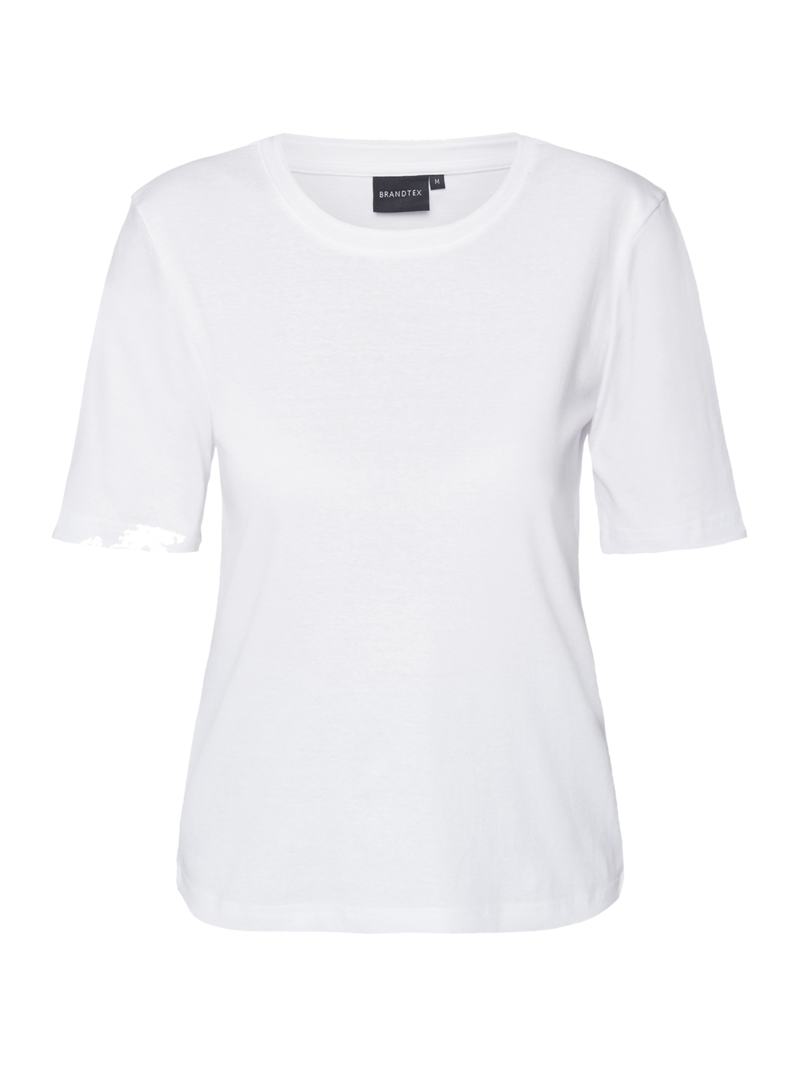 Brandtex. basic t- shirt ronde hals wit