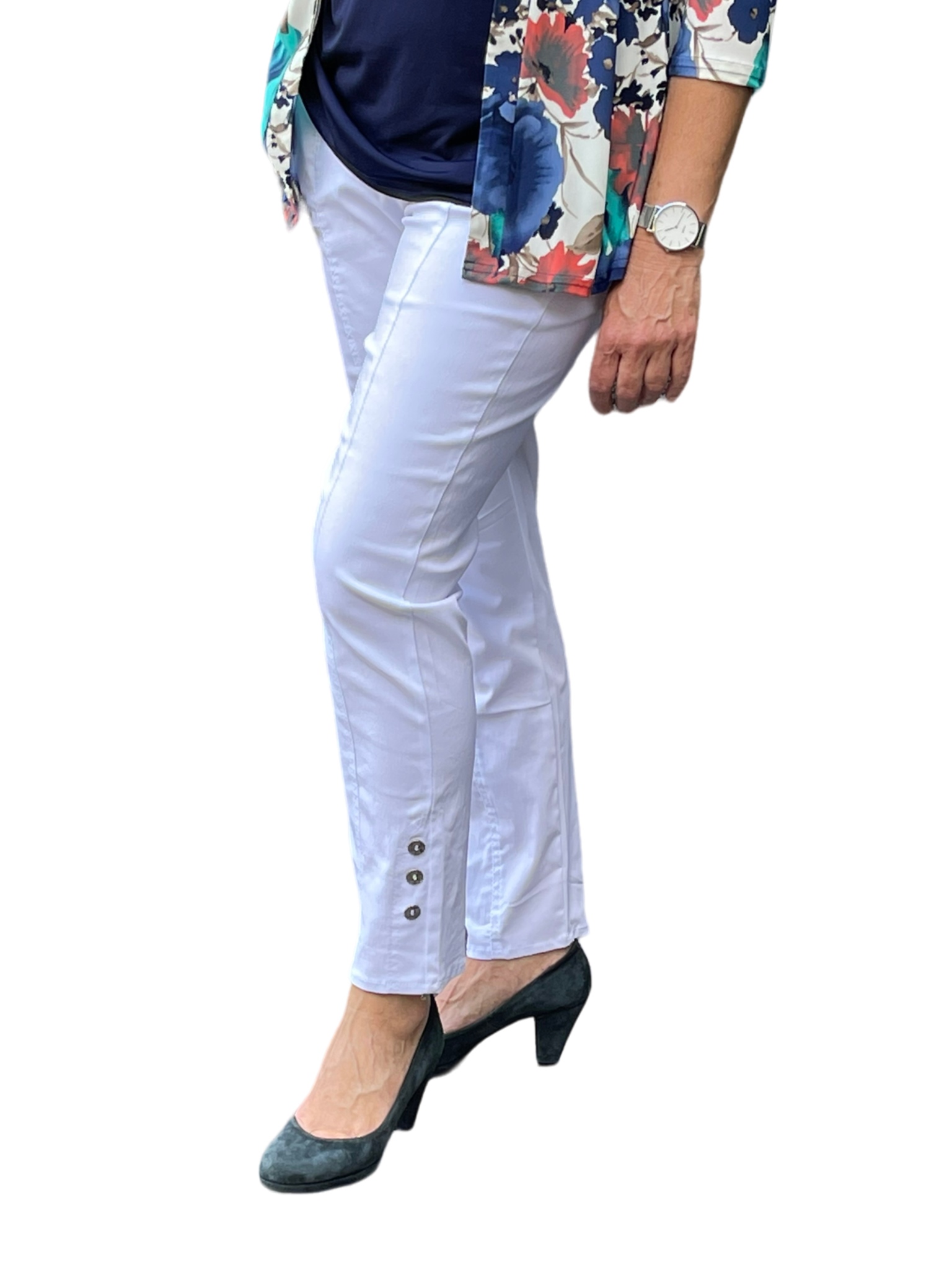 Cherry Berry stretch broeken dames Grande taille T2/T4/T6/T8/T9