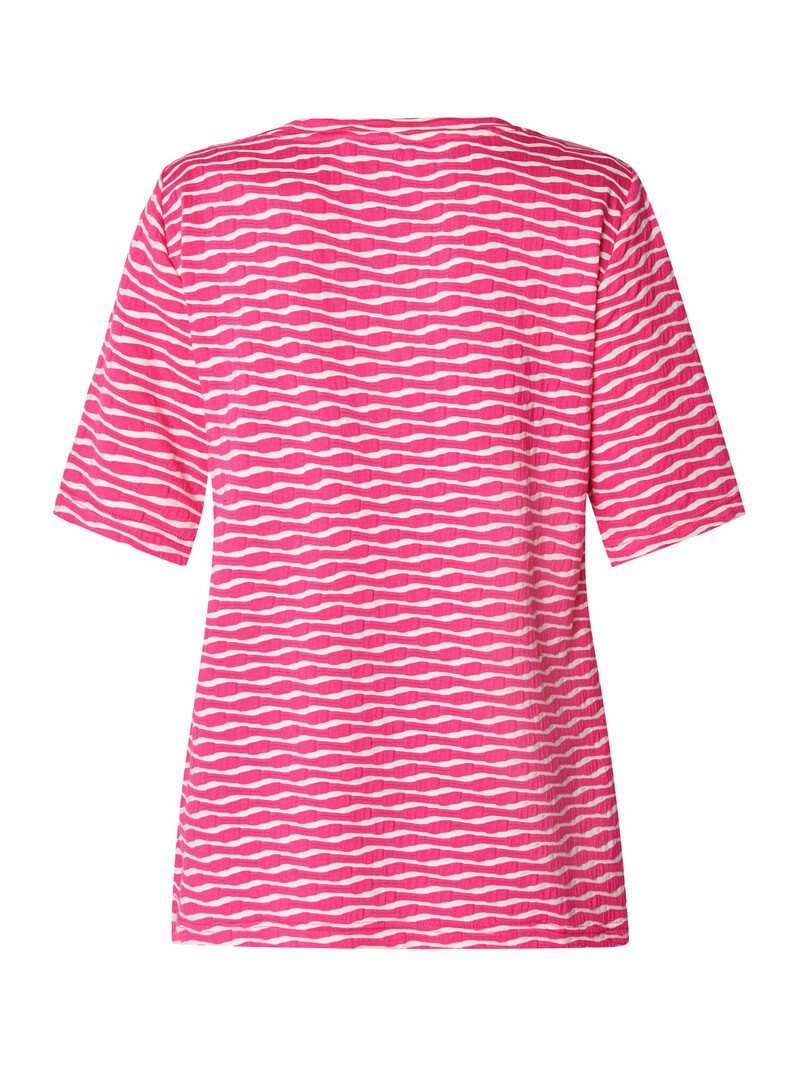 Jensen Denmark t-shirt wave K/M pink