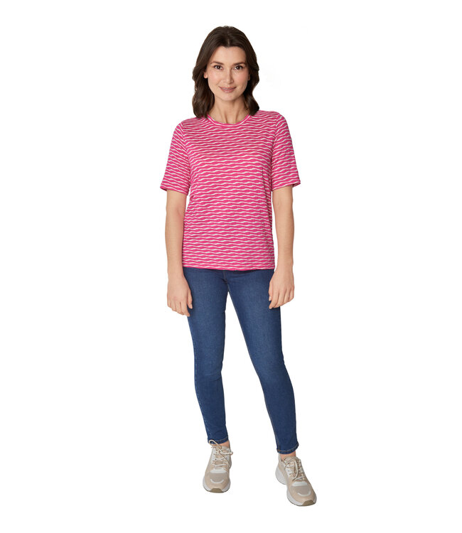 t-shirt wave K/M pink