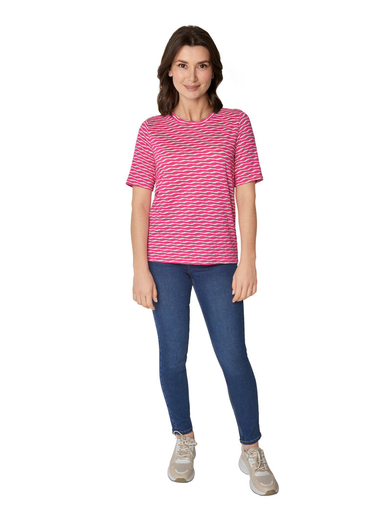 Jensen Denmark t-shirt wave K/M pink