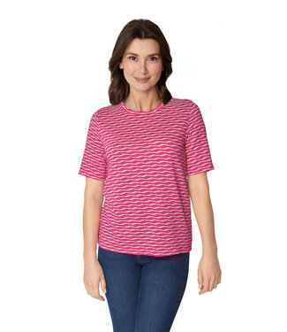 Jensen Denmark t-shirt wave K/M pink
