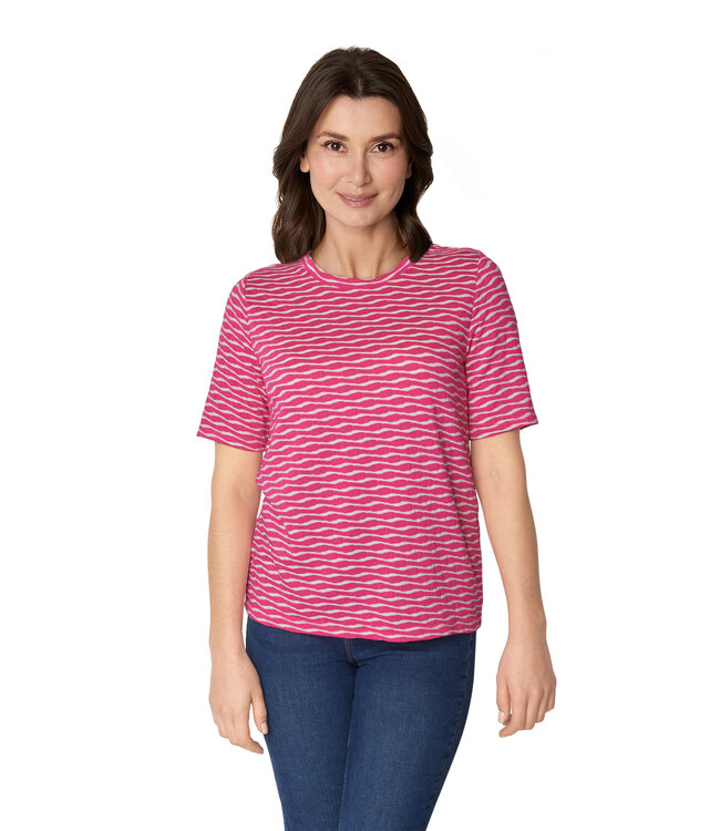 t-shirt wave K/M pink