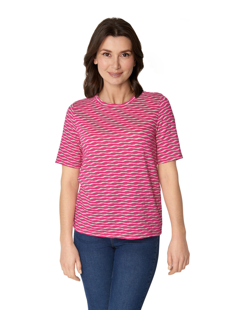 Jensen Denmark t-shirt wave K/M pink