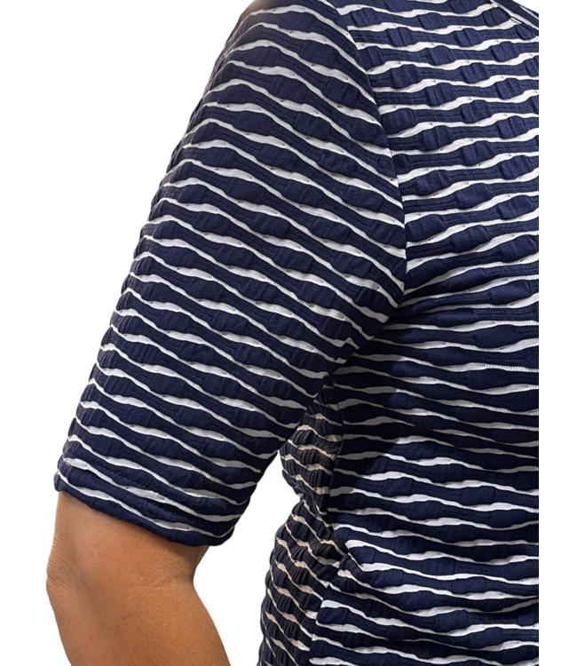 t-shirt wave K/M marine