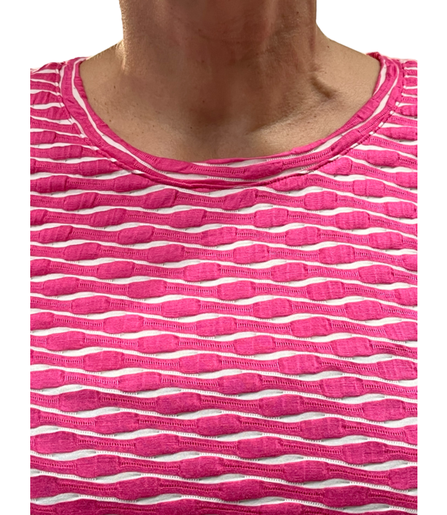 t-shirt wave K/M pink