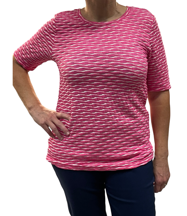 t-shirt wave K/M pink