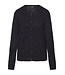 vest met knopen blokjes marine