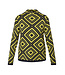pullover turtleneck diamond lime