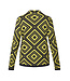 pullover turtleneck diamond lime