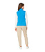 gilet met rits kobaltblauw
